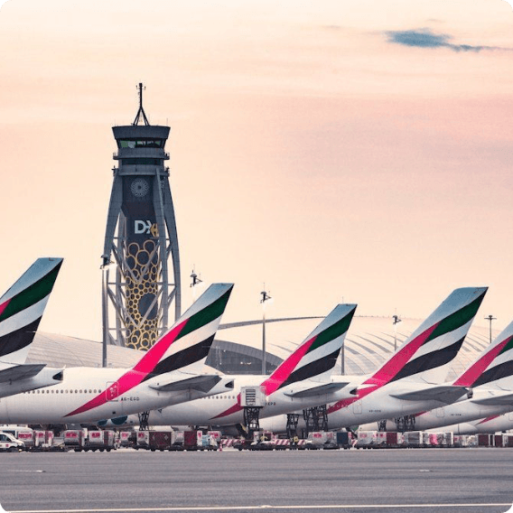 مشتری Tableau - فرودگاه‌های دبی